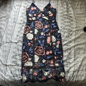 Spaghetti strap midi dress, size 6